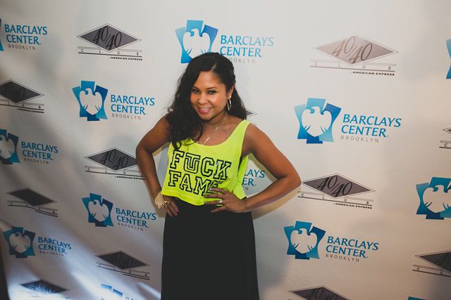 Angela Yee, a radio personality from Power 105.1.